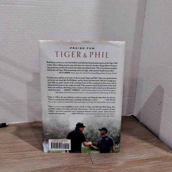 1st Print Bob Harig TIGER & PHIL 1st Edition Hardcover Book - Picture 3 of 5